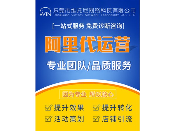 東莞常平1688代運(yùn)營公司-1688代運(yùn)營會提供什么服務(wù)-維托尼網(wǎng)絡(luò)公司